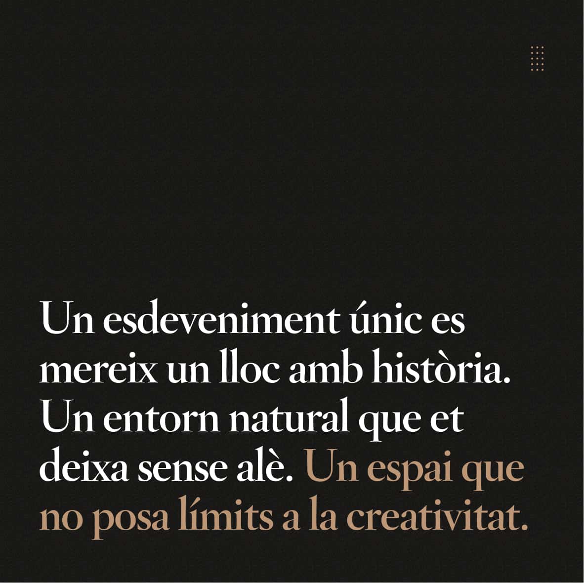 Copywriting per la web de La Farinera Sant Lluís